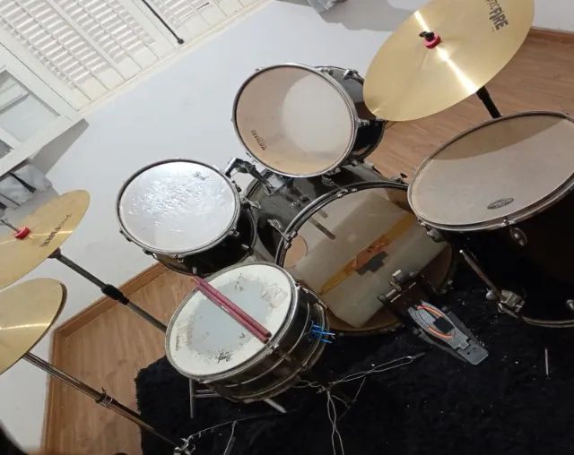Bateria Para Iniciantes Usada. - Foto 5