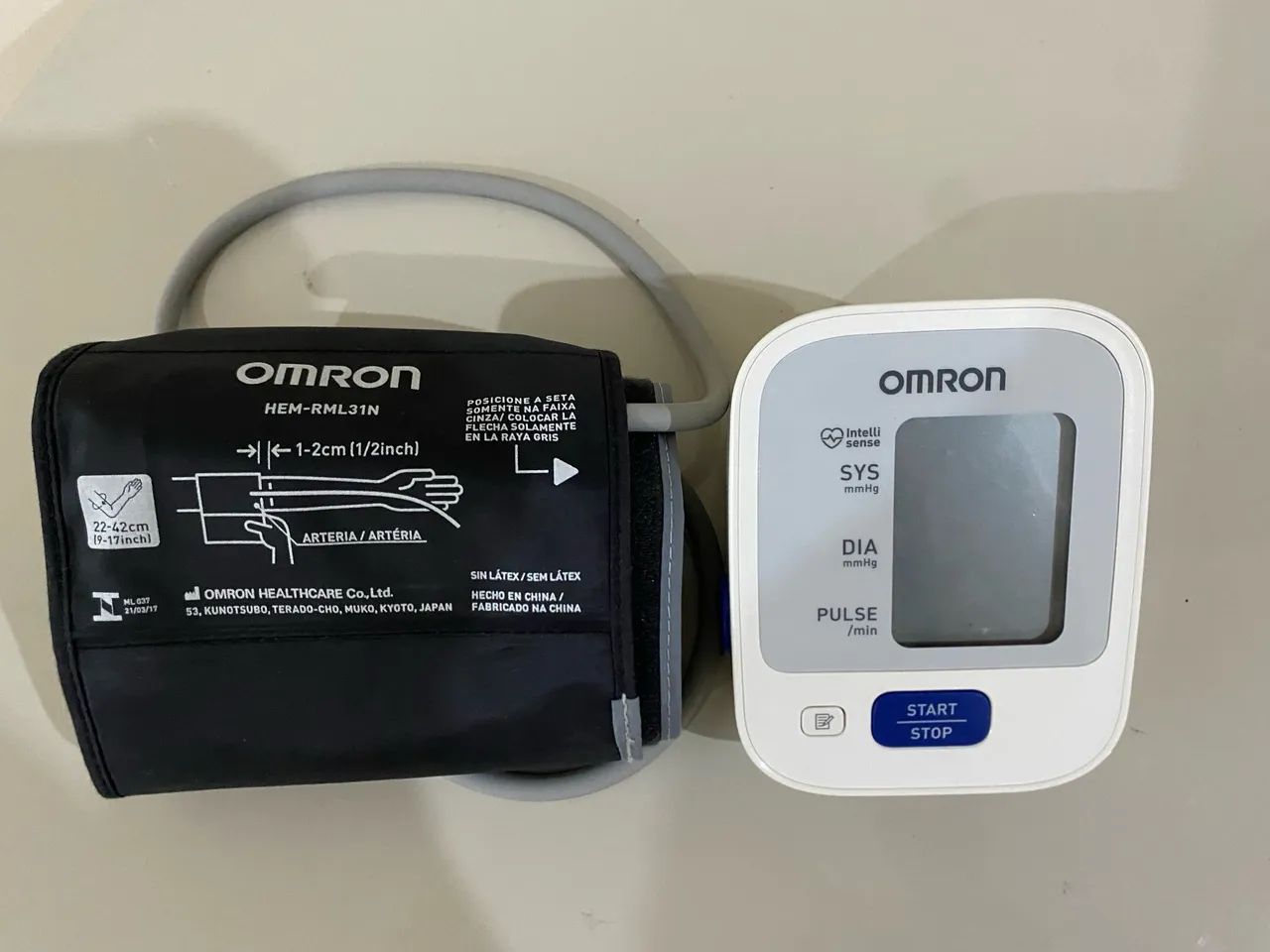 Monitor de pressão arterial automático - marca omron - modelo hem 7122 - Foto 2