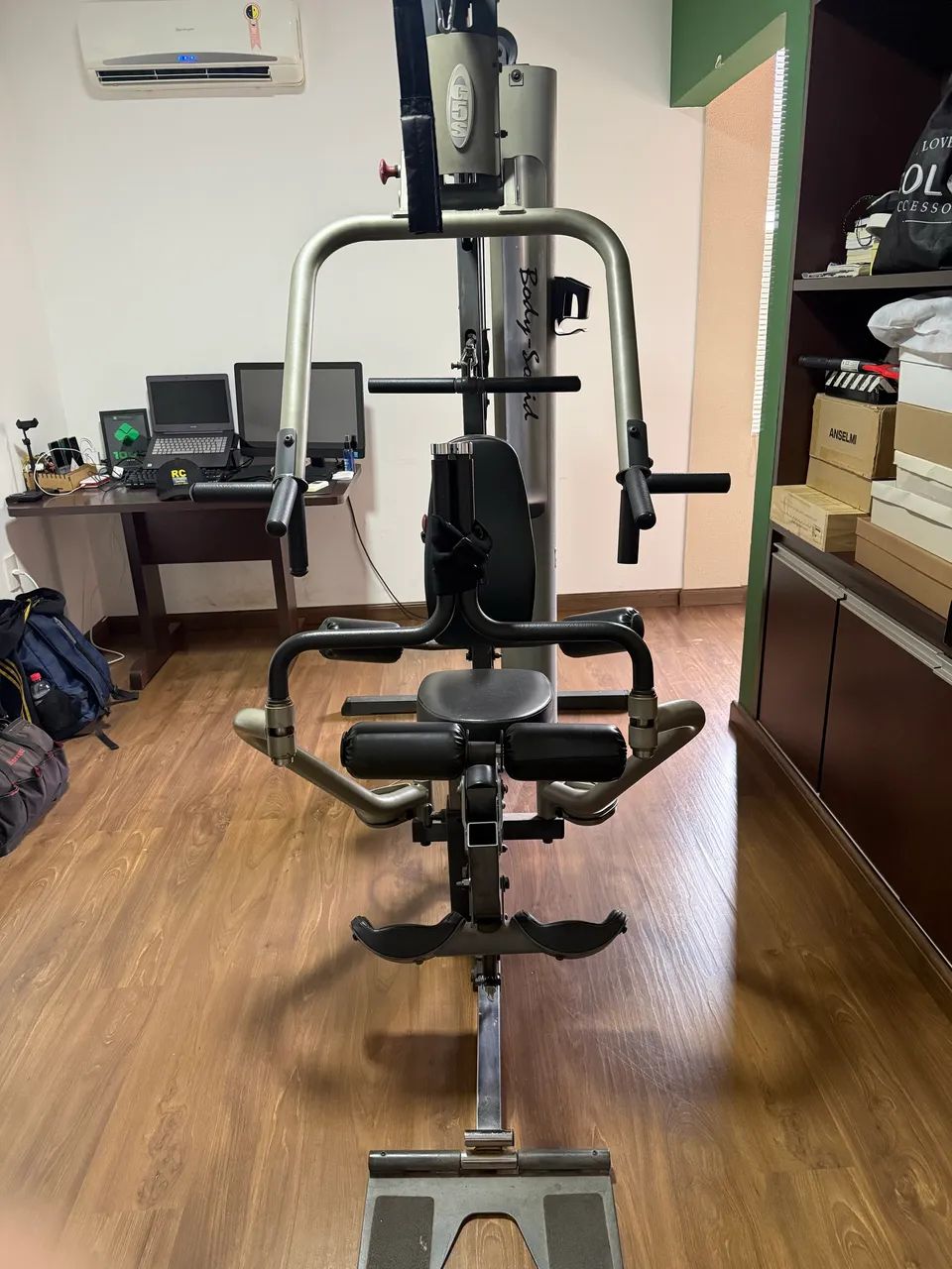 Bicicleta ergonometrica e Base de musculação  - Foto 2