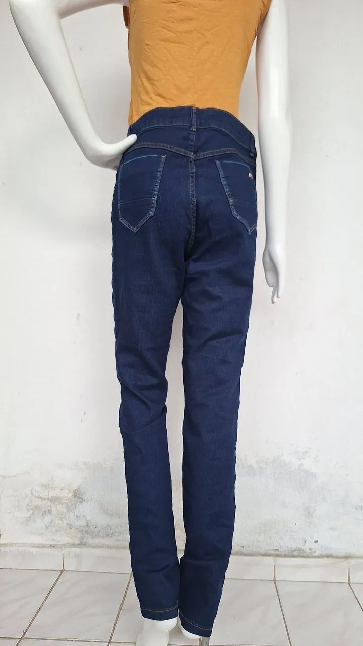 Calça jeans nova FEMININA  n° 40 - Foto 5