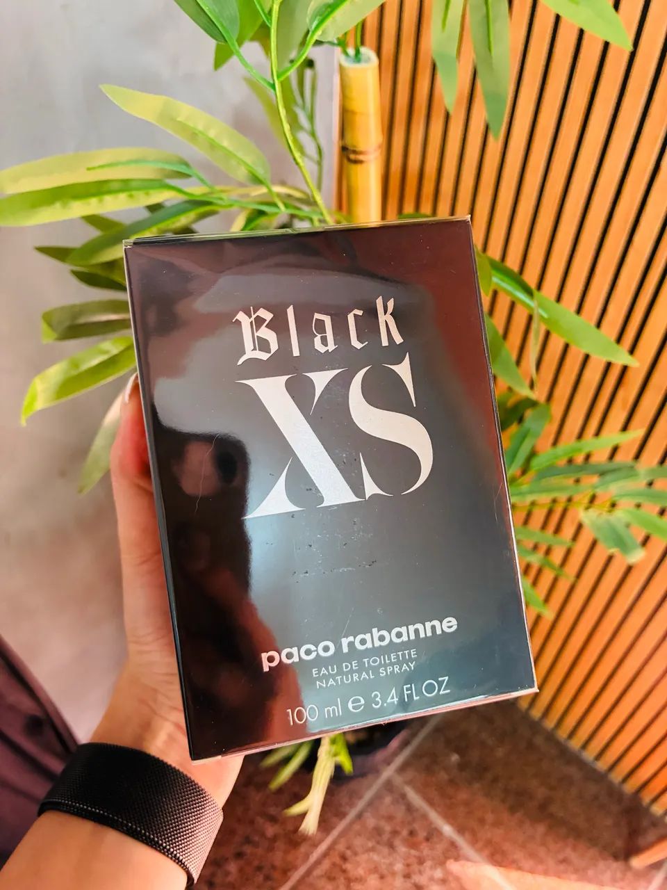 Perfume importado masculino Black XS 100ml original lacrado  - Foto 2