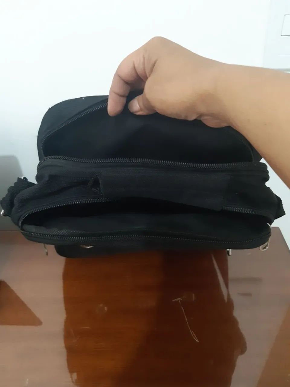 bolsa em lona, transversal média - Foto 2