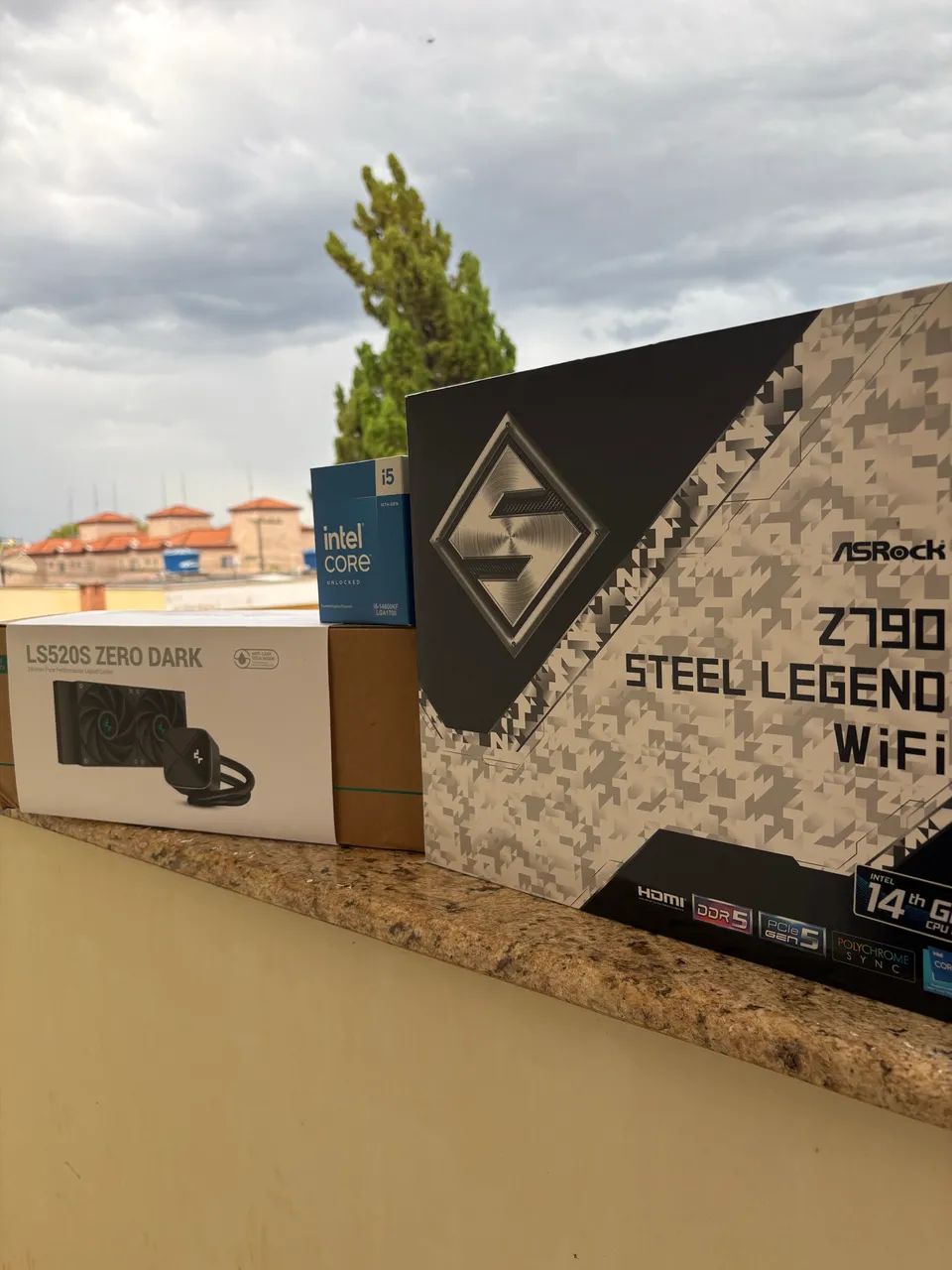 Kit Z790 + Intel 14600kf (watercooler opcional)