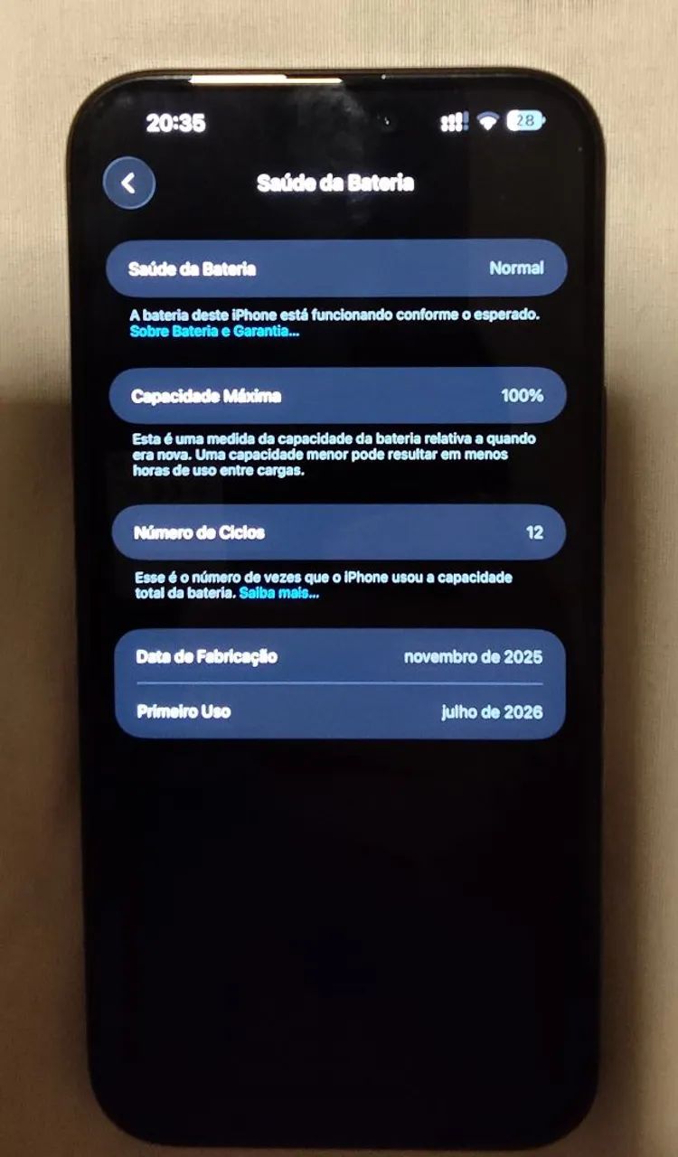 Oportunidade!! iPhone 16 Pro Max 256 GB - Foto 4