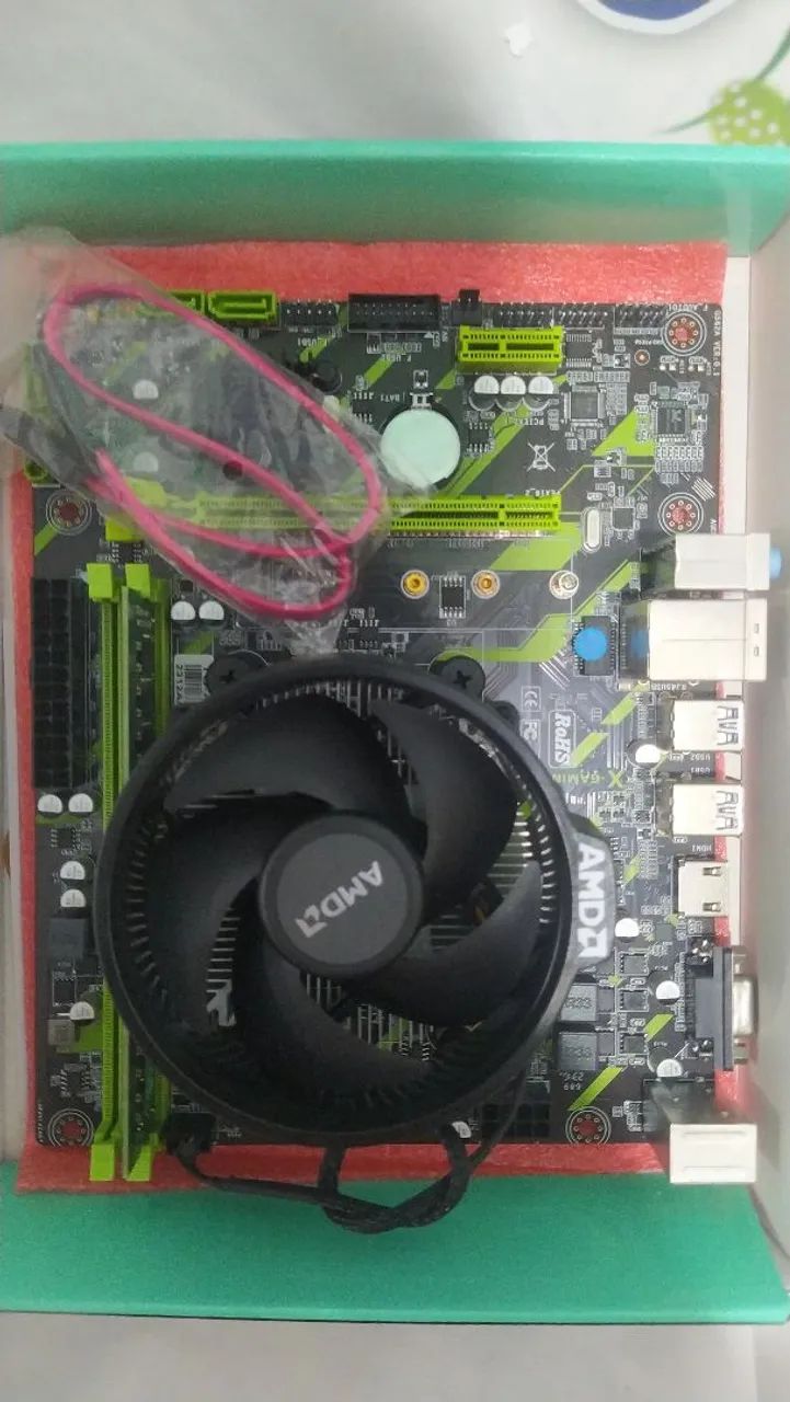 Placa-mãe Xgaming A520 - Pouco uso, ótimo estado, envio rápido - Foto 4