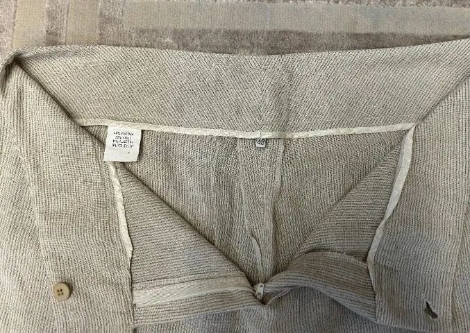 Calça Feminina de Linho 48 BR - Foto 3