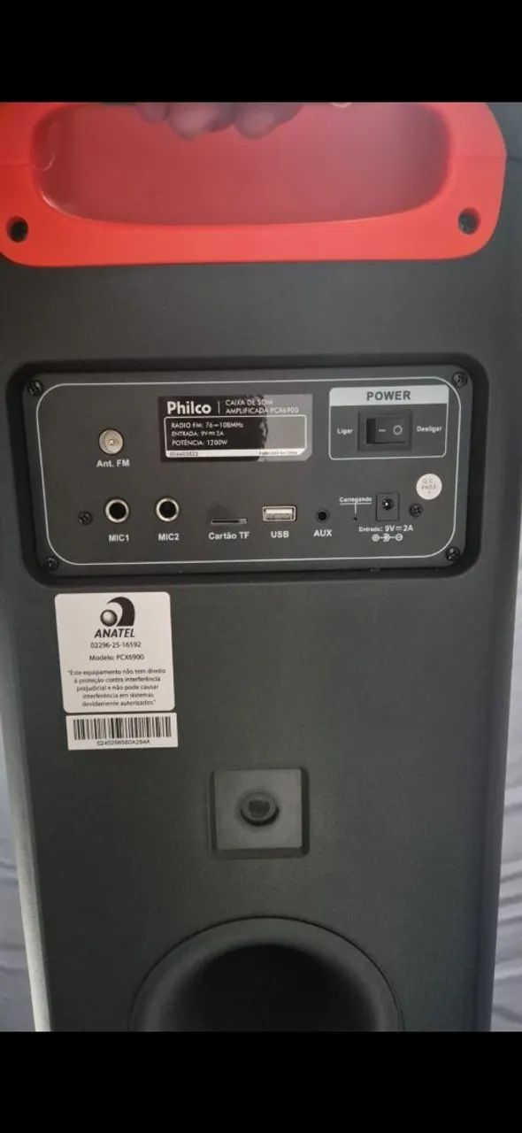 Caixa de som pcx6900 1200w - Foto 4