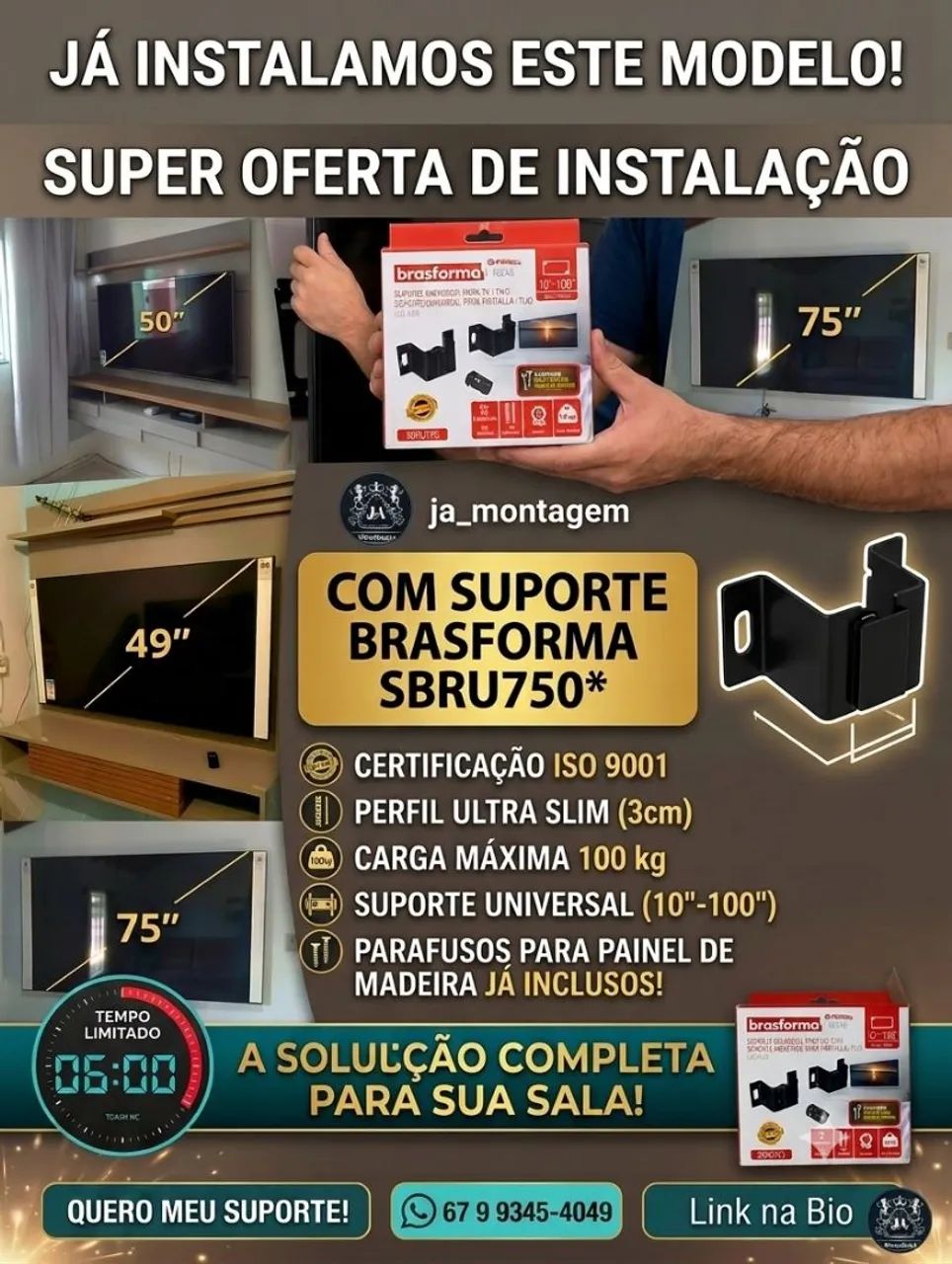 Suporte para TV 