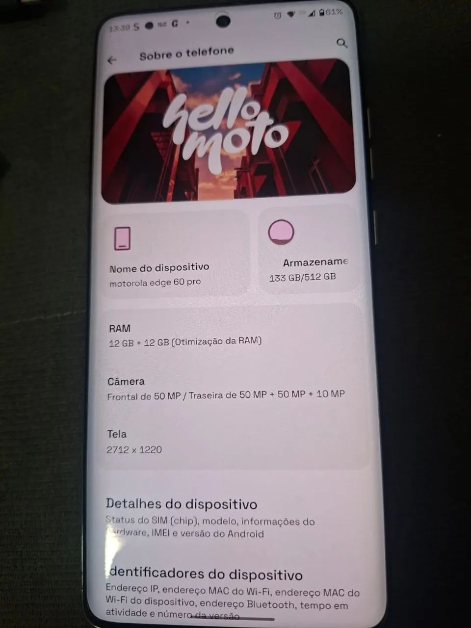 Moto Edge 60 pro 512gb - Foto 2