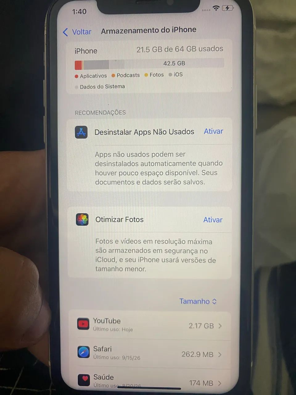 IPHONE XR EM OTIMO ESTADO PARA SAIR HOJE - Foto 4