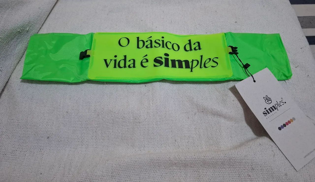 Bolsa dobrável Nylon Reserva Simples  - Foto 2