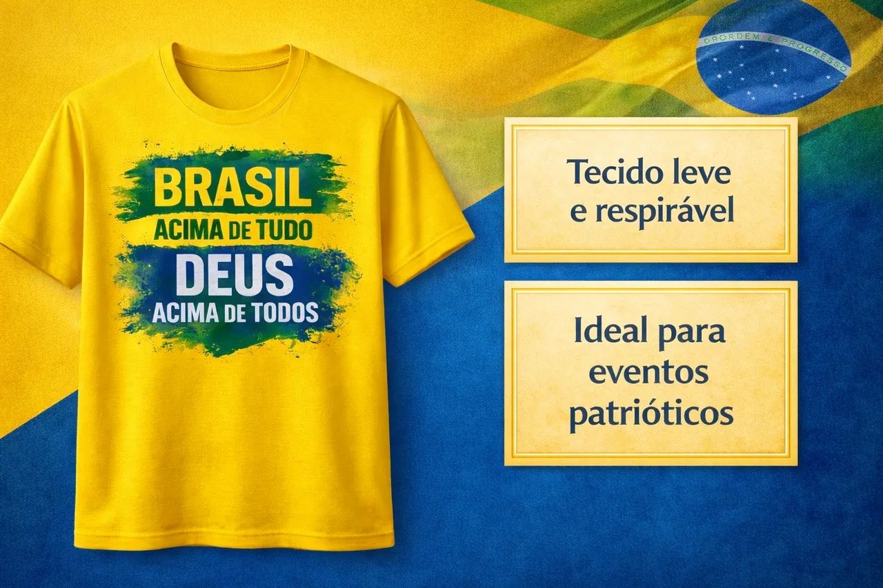 Brasil Acima De Tudo Deus Acima De Todos  - Foto 2