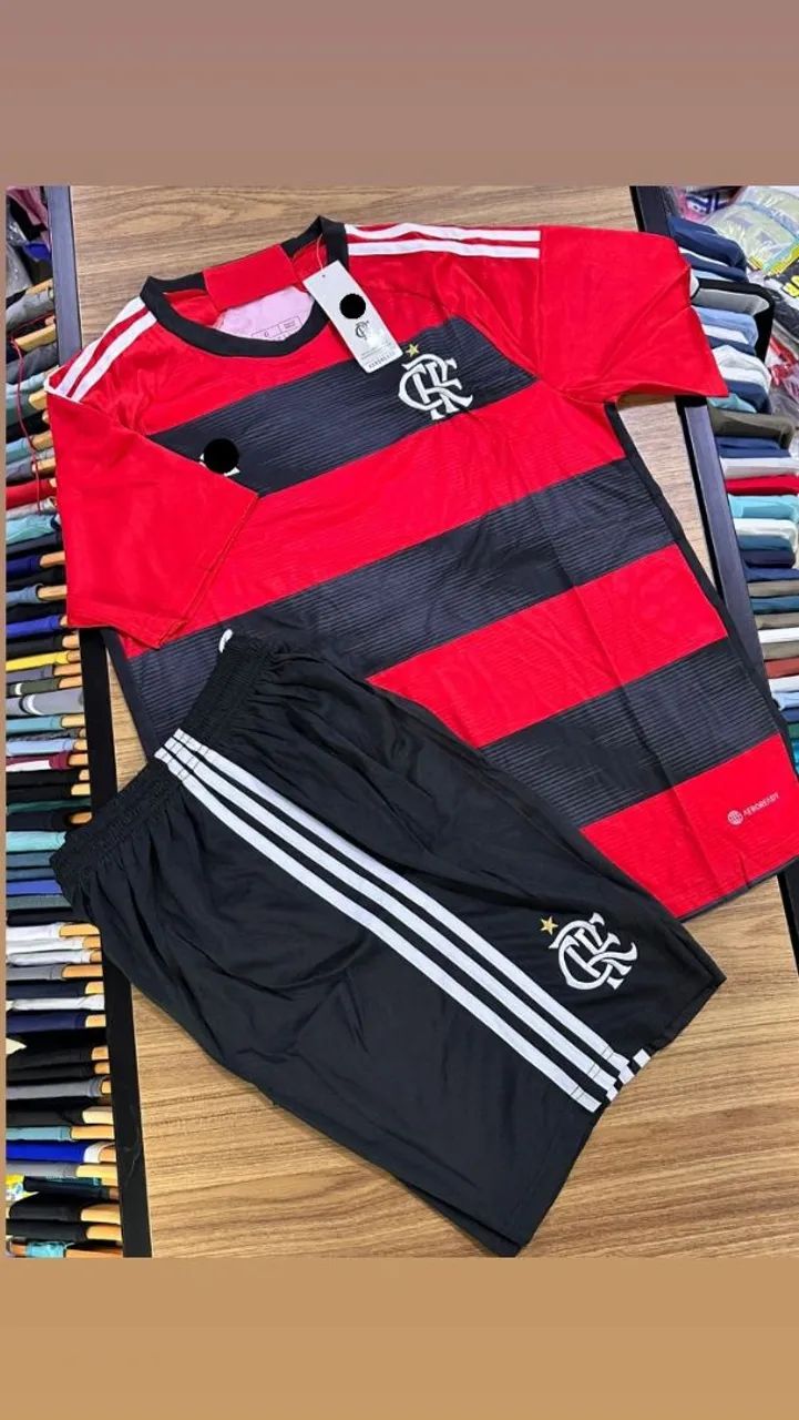 Conjunto do flamengo tecido Premium  - Foto 3