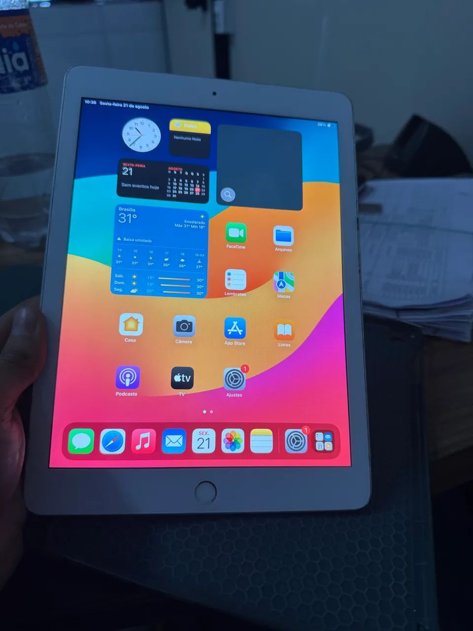 iPad modelo A1883 (Sexta geração) 2018 32GB branco - Foto 4