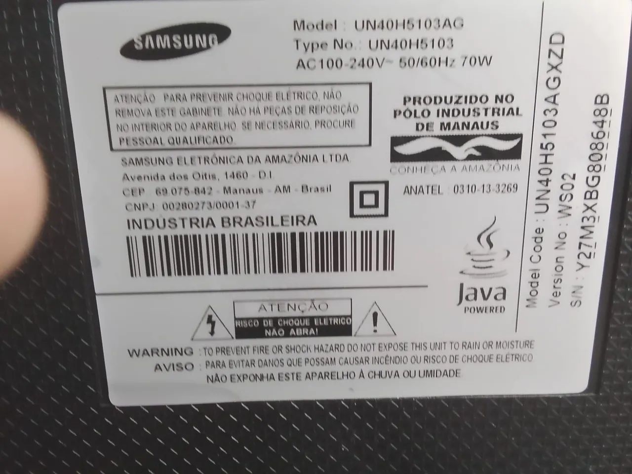 Vendo televisão peças  - Foto 2