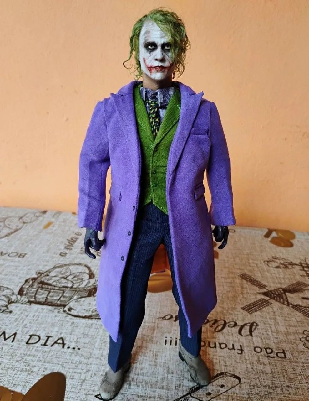 Action Figure Joker 30cm 1/6 (Custom) - Inspirado no Coringa de Heath Ledger - Foto 5