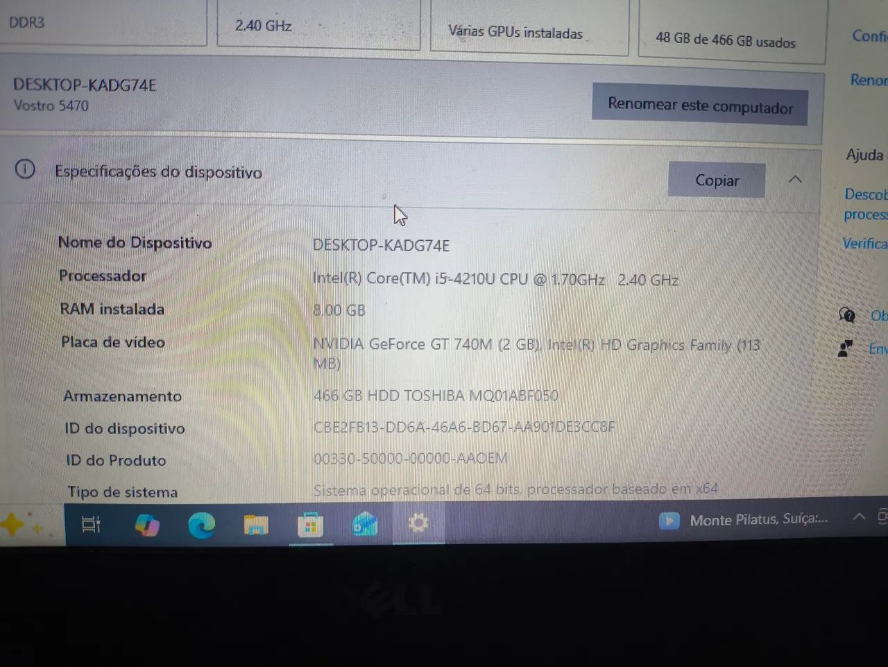 Notebook Dell Vostro 5470 - Foto 2