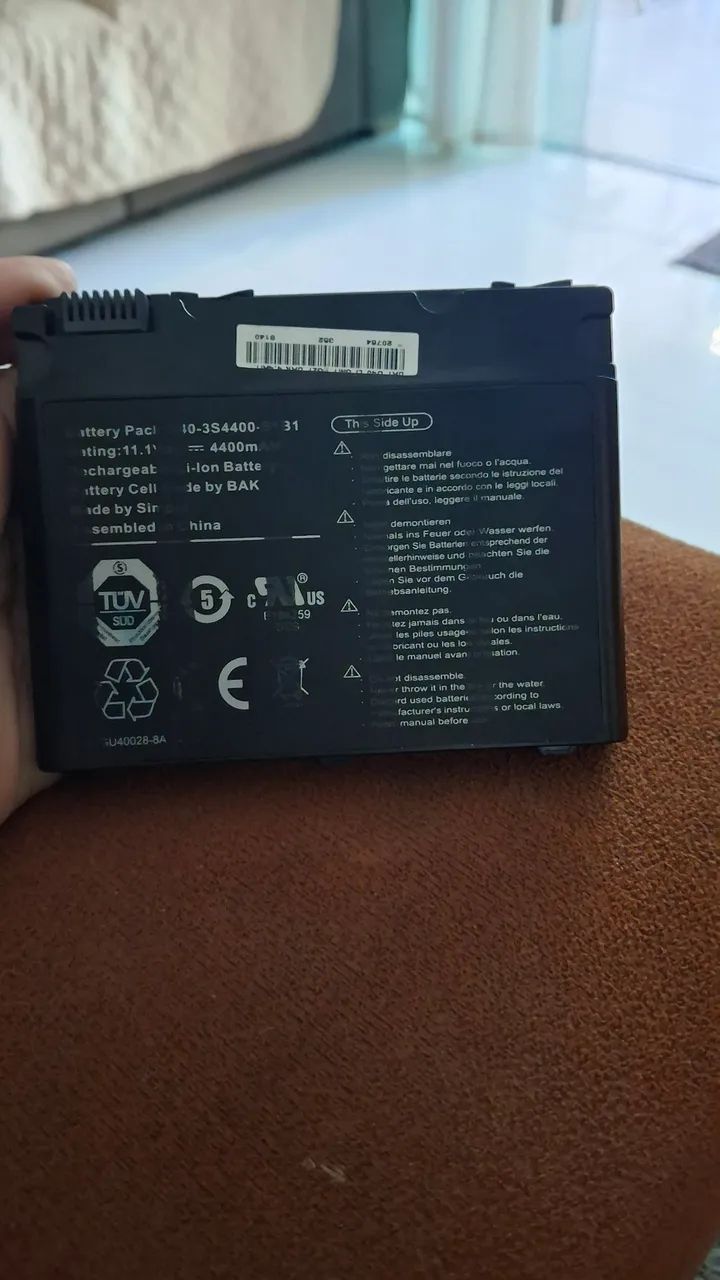 Bateria para notebook 