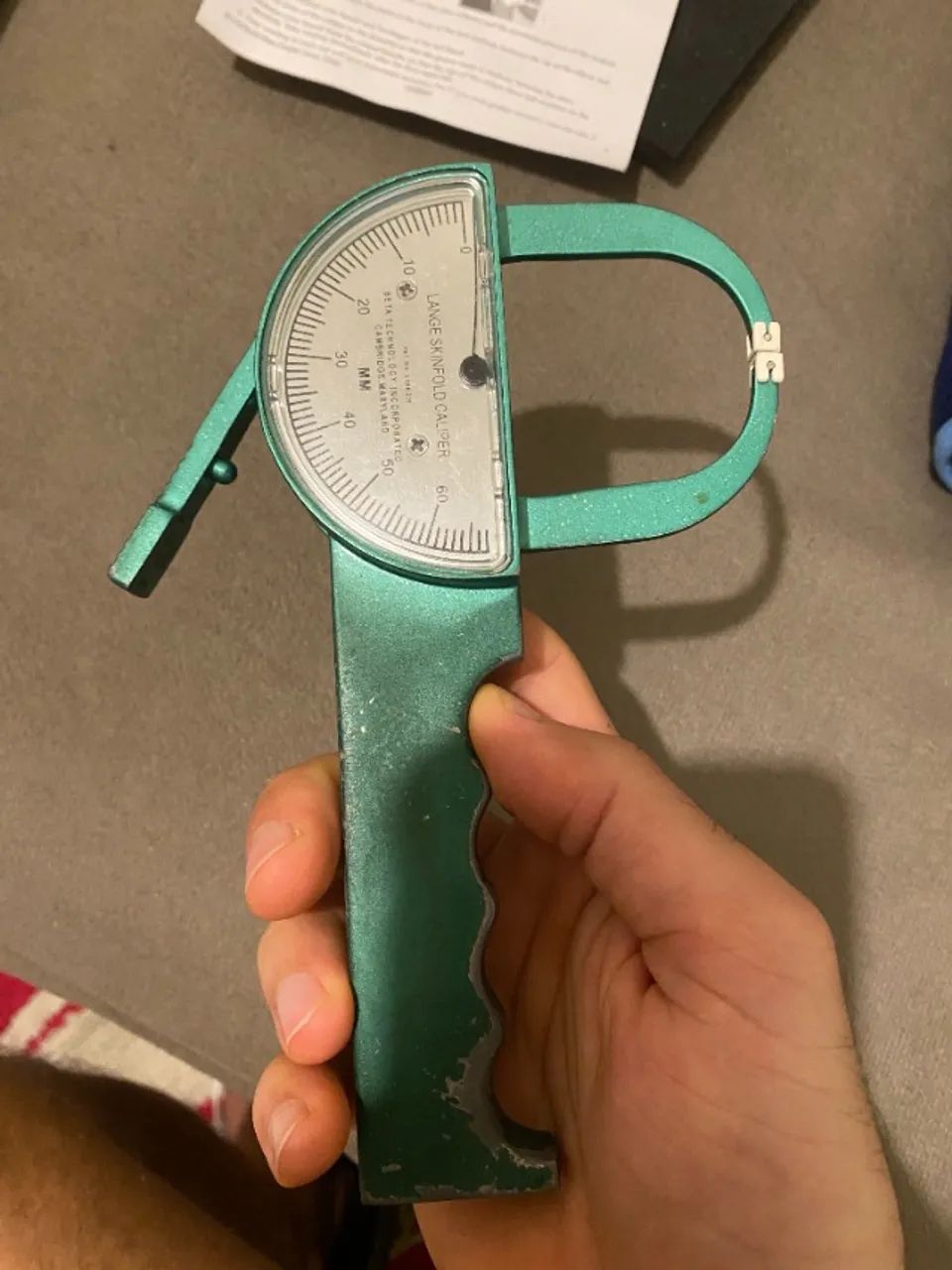 [barato] Adipômetro Lange Skinfold Caliper usado  - Foto 2