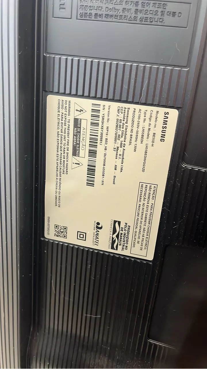 TV SAMSUNG 55pl 4k UHD - Foto 2