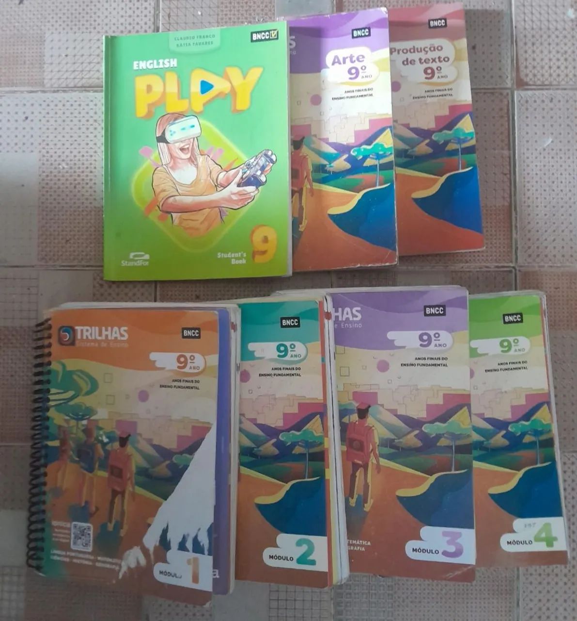Kit Livro FTD Trilhas 9 Ano