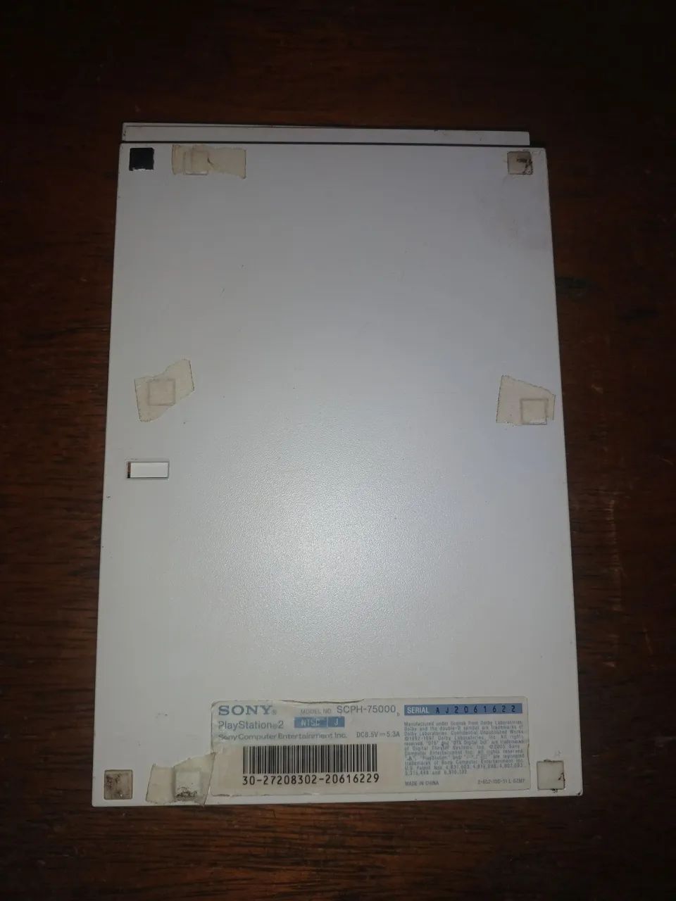 Console Ps2 Branco série 75000 com defeito  - Foto 5