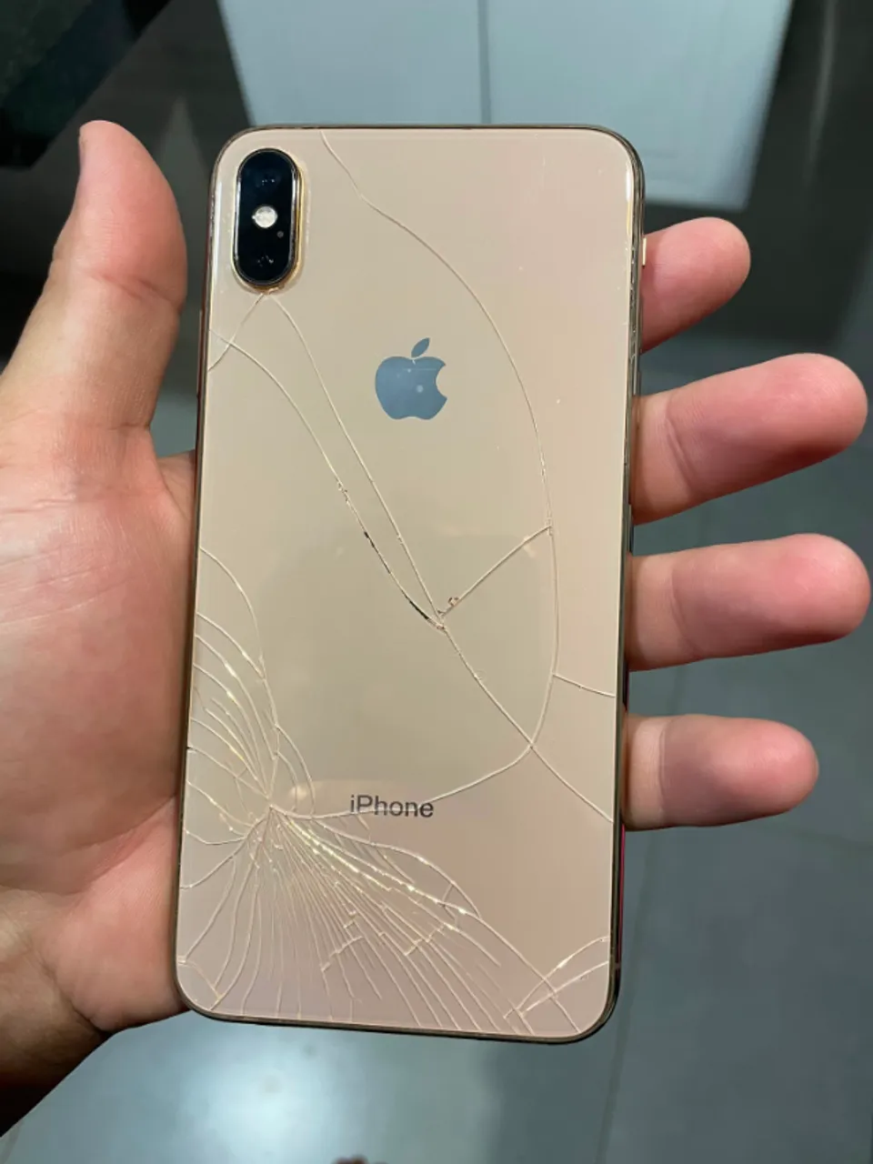 iPhone 8 Plus 64GB Rose Gold Tela Original/TouchID-OK/Bateria-100