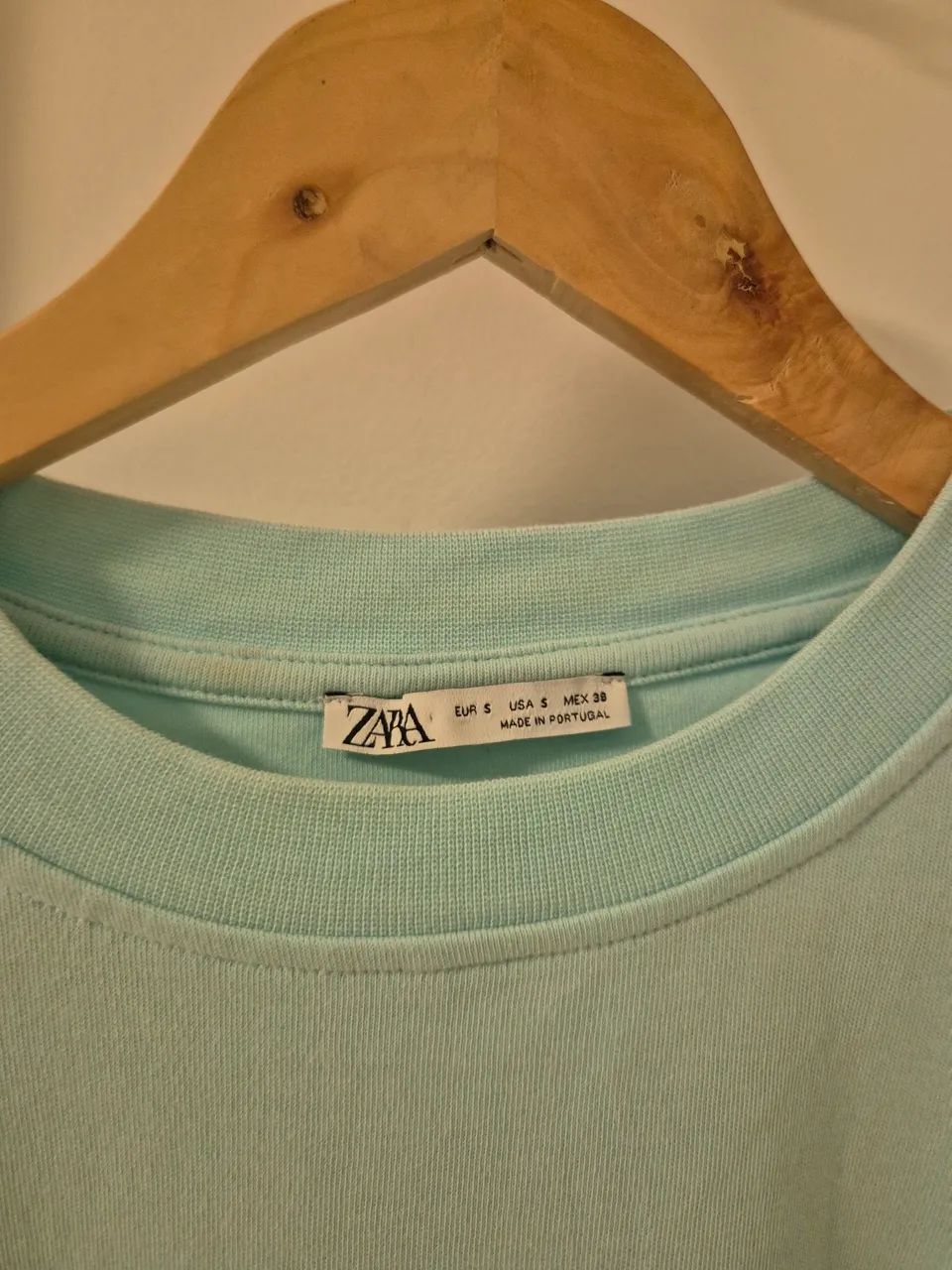 Camisa Zara oversize verde - Foto 2