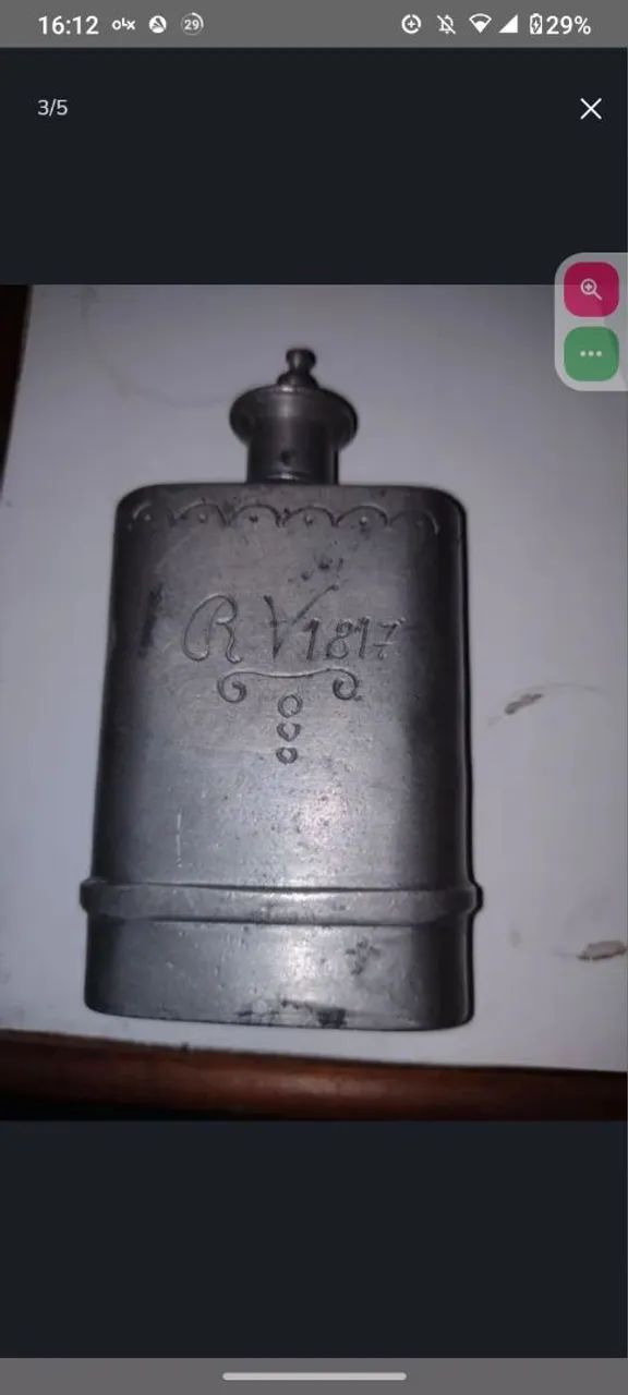Frasco para  perfume ou bebida 1817
