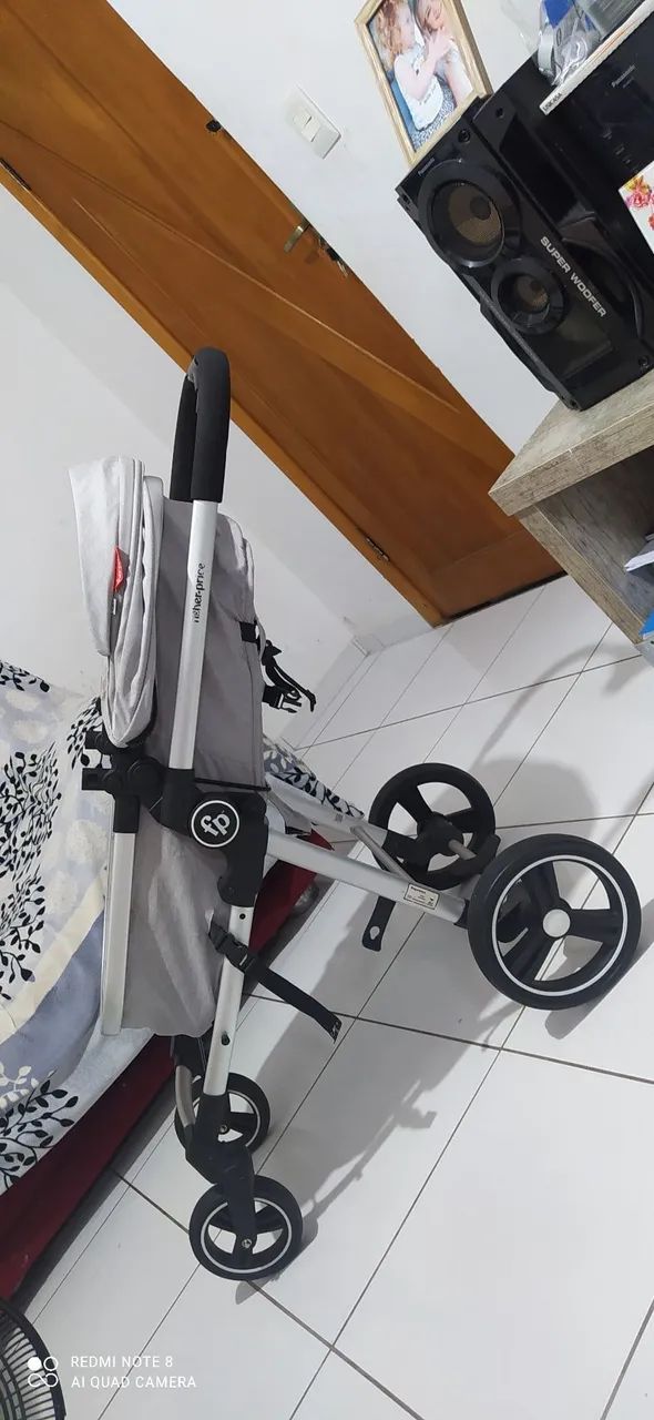 Carrinho de bebê Fisher-Price original - Foto 5