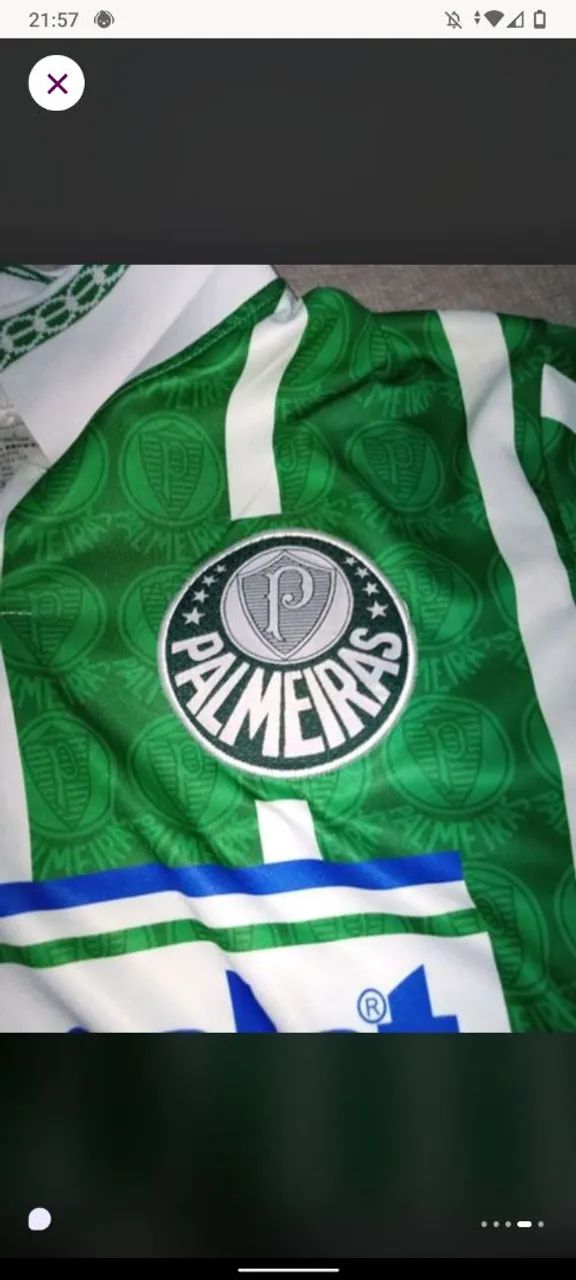 Camisa palmeiras Parmalat  - Foto 4