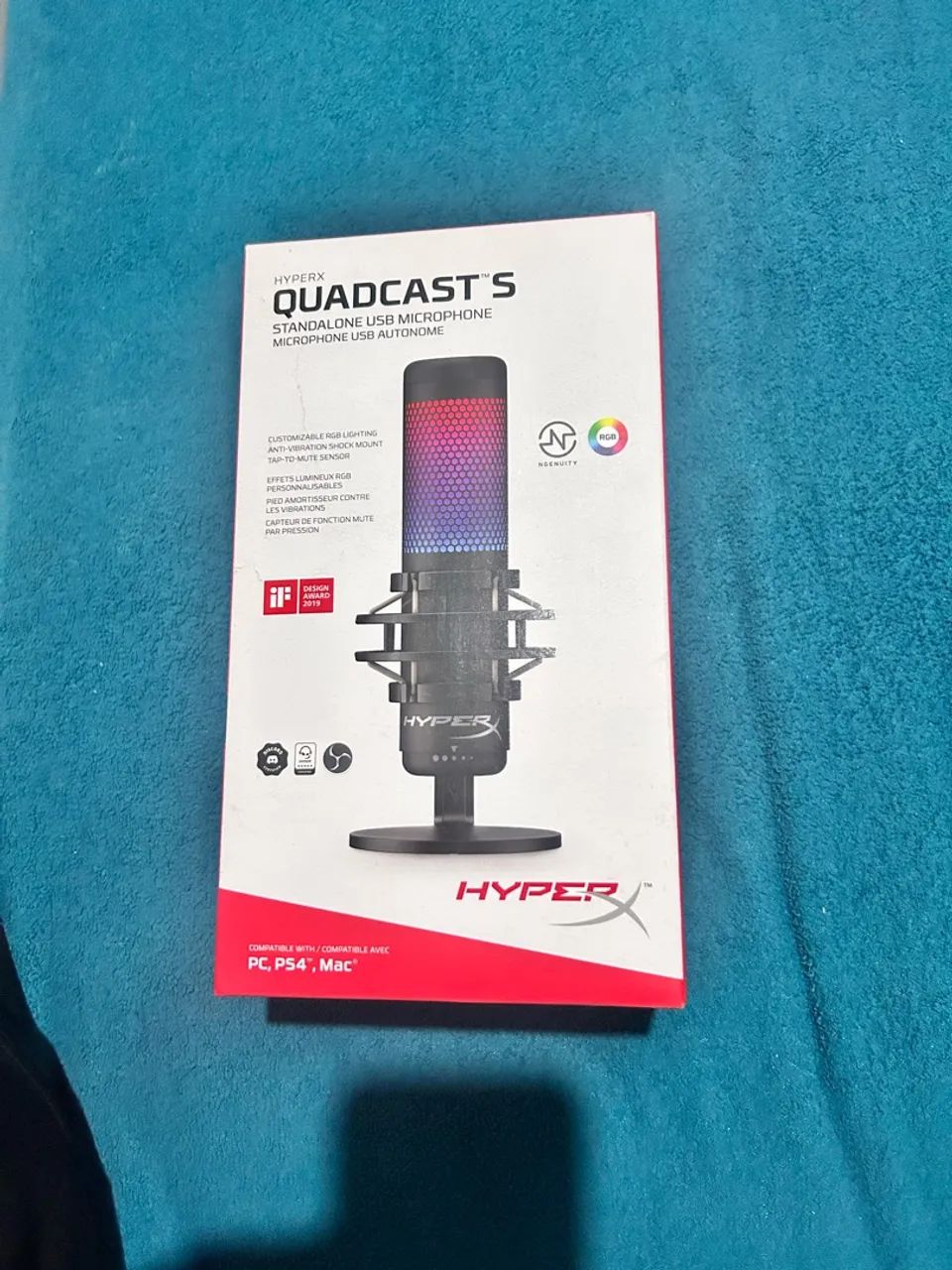 Microfone HyperX Quadcast S - Foto 4