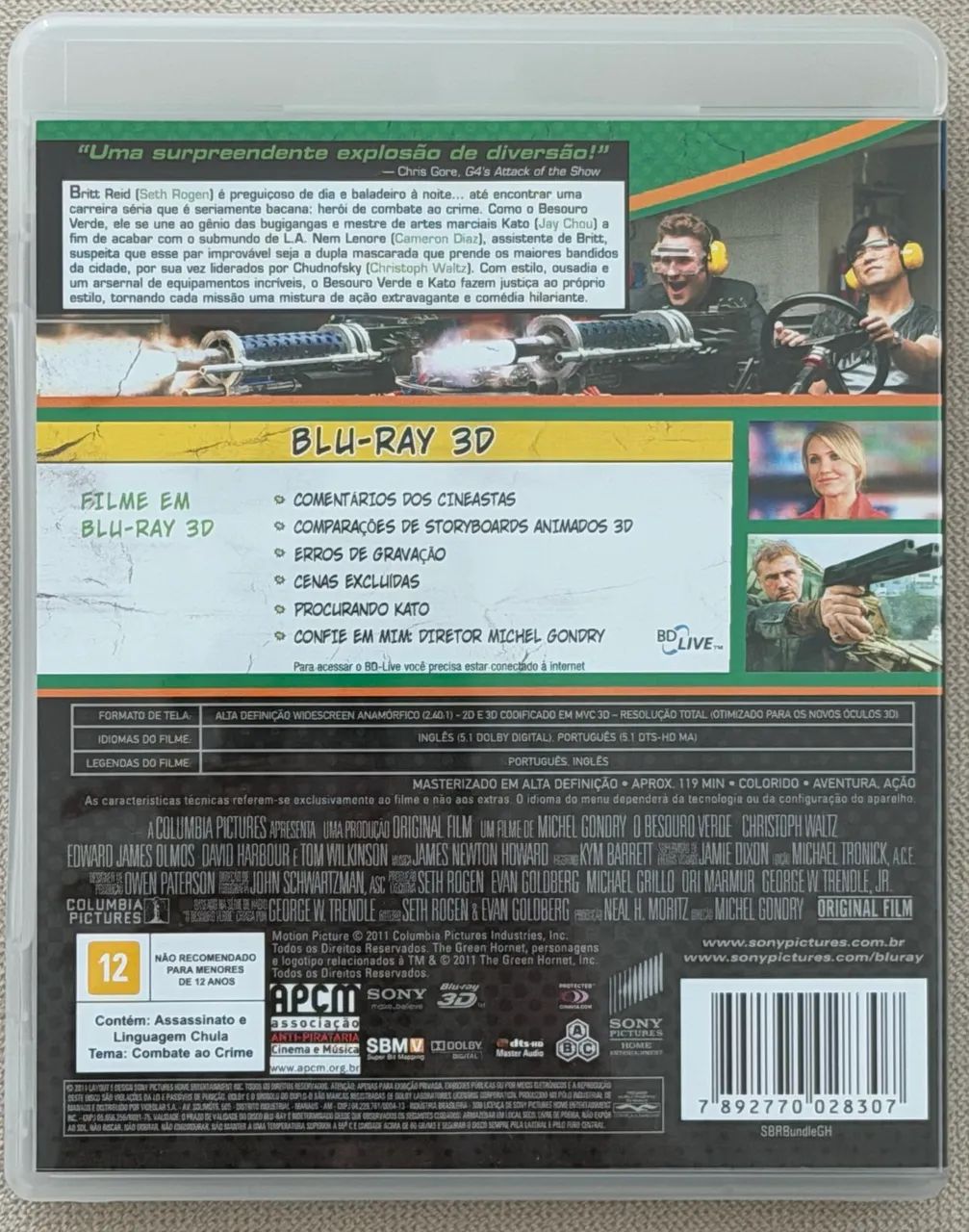 Blu-Ray O Besouro Verde (original) - Foto 2