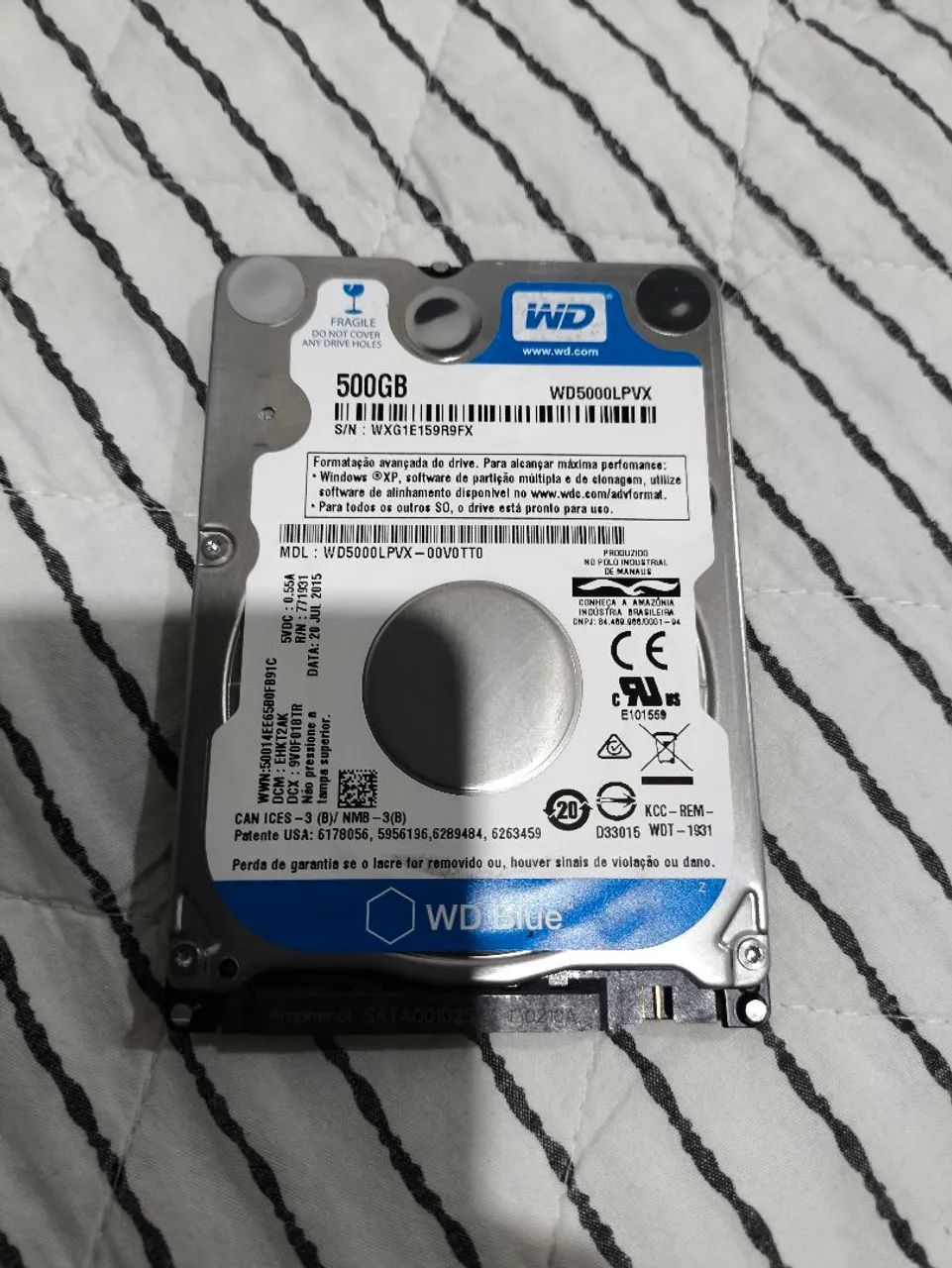 HD 500GB notebook 