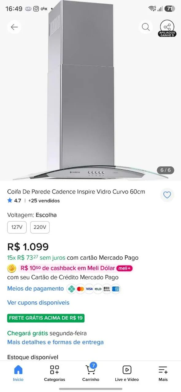 Cooktop e Coifa  - Foto 4