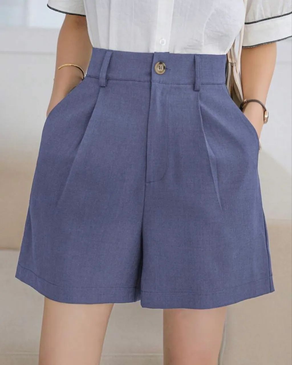 Shorts Alfaiatados - Foto 5