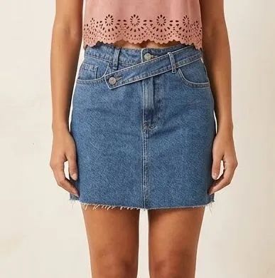 Shorts e saias e tops jeans  - Foto 5