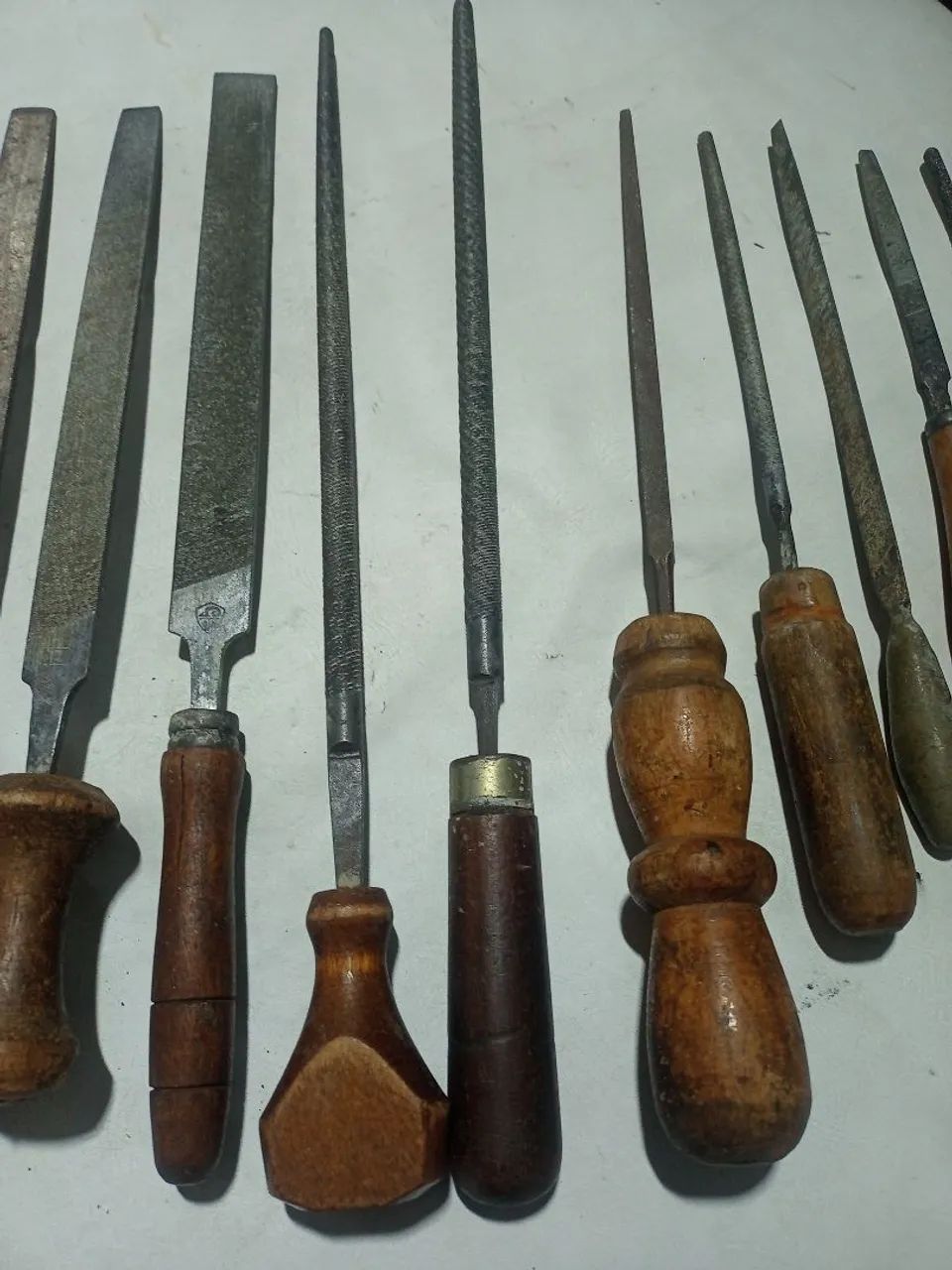 Kit de 10 limas antigas - Foto 3