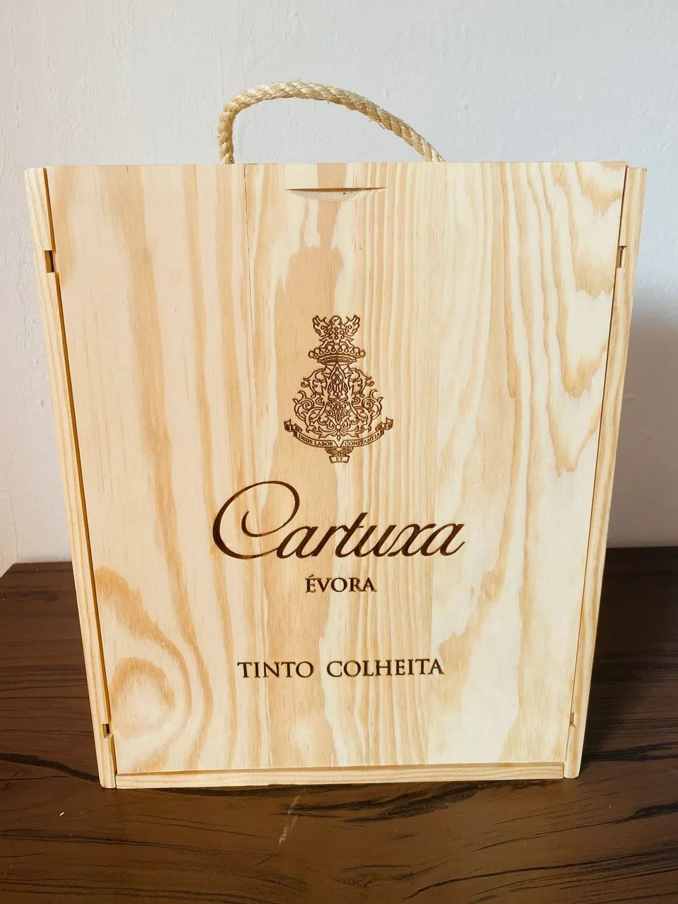 Caixa Decorativa Cartuxa Évora Vinho Tinto - Foto 2