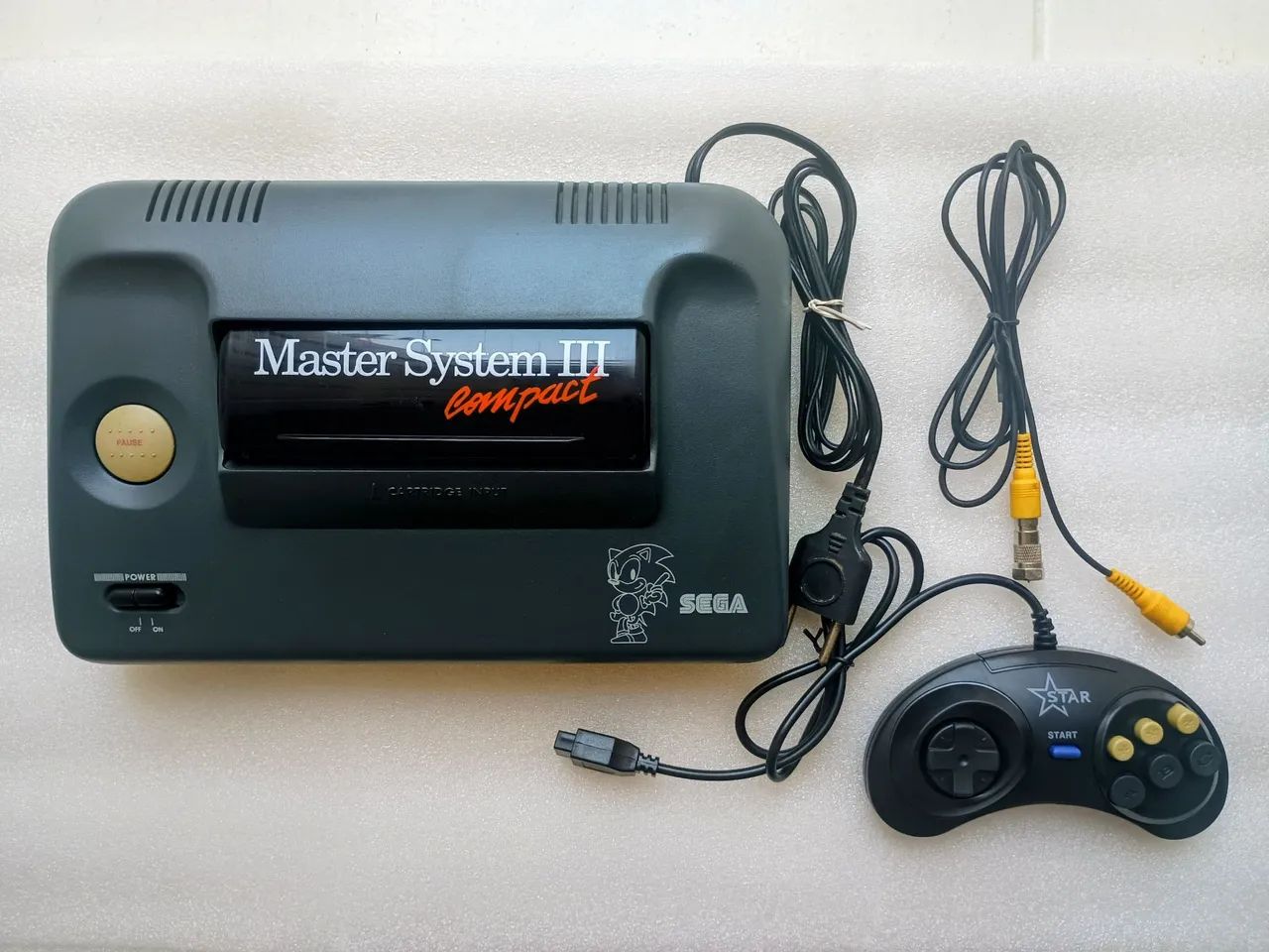 Master System 3 funcionando 