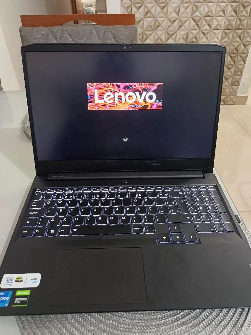 Notebook Lenovo ideadpad 3 gamer - Foto 2