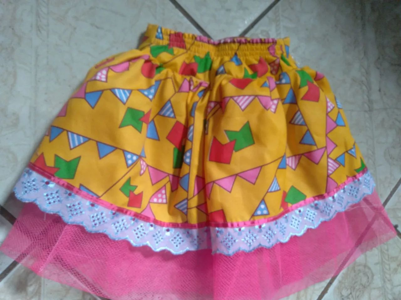Saia junina infantil e bebê  - Foto 2