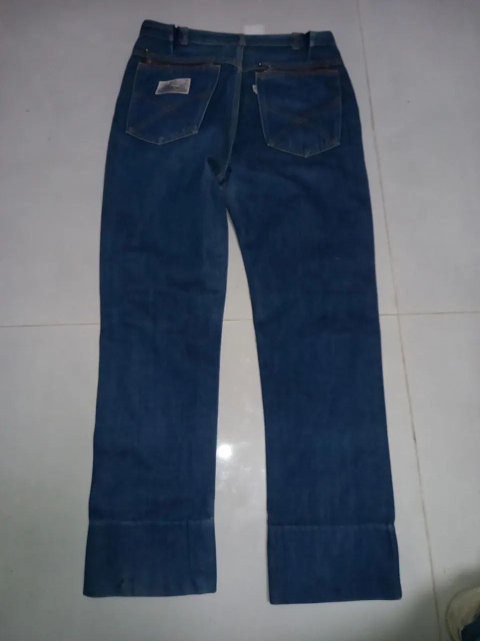Calça vintage feminina Levis tamanho 42 usada - Foto 4