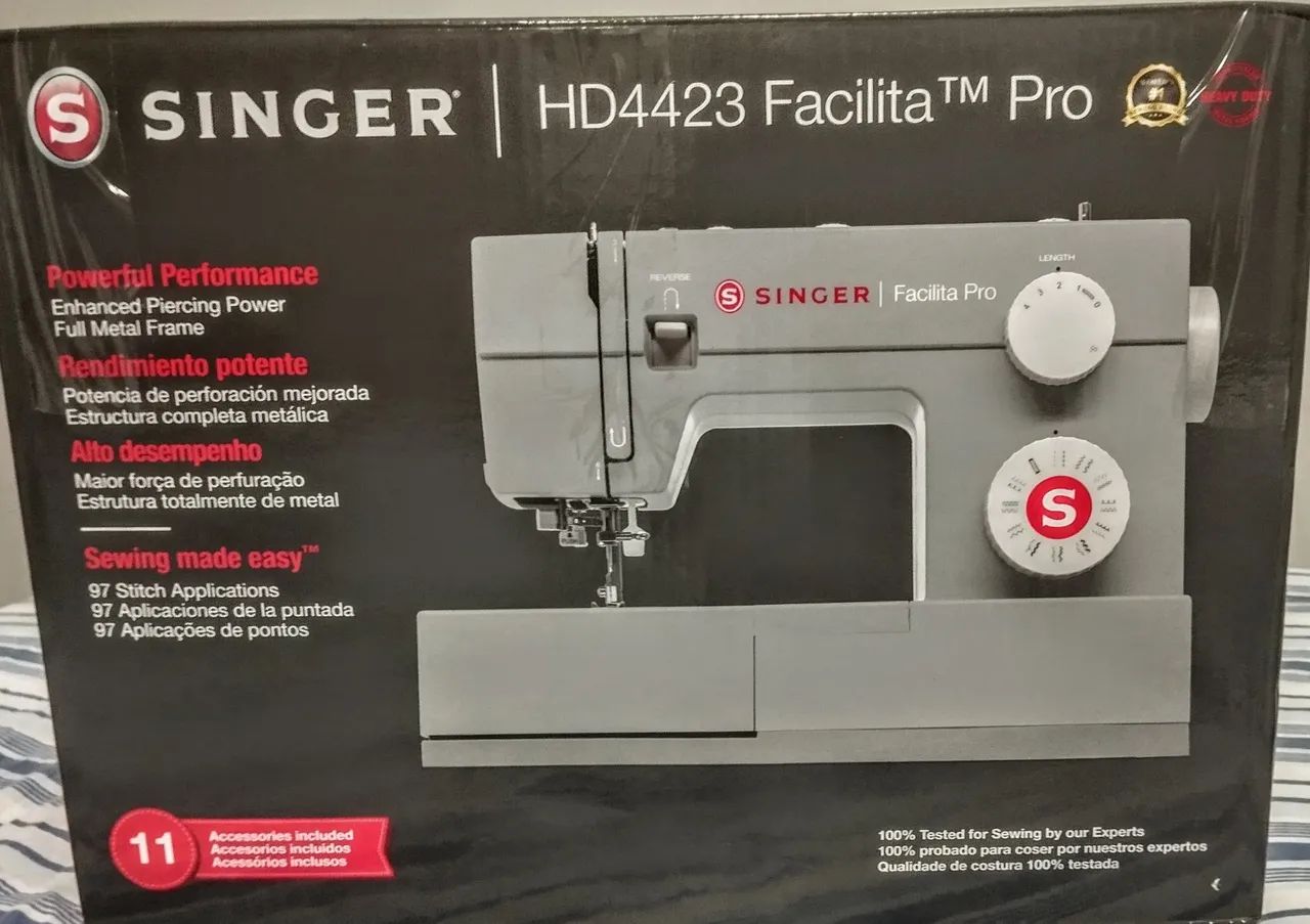 Máquina de costura Singer Pro 23 Pontos 110V - Foto 3
