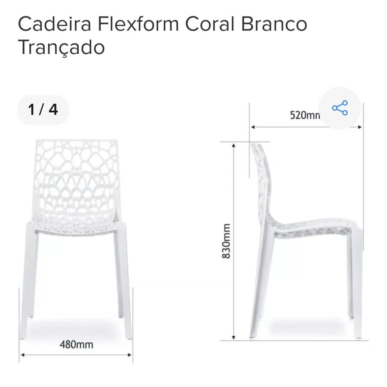 Cadeiras flexform  - Foto 5