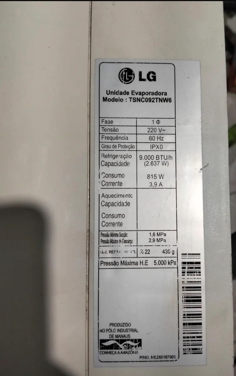 Ar condicionado split 9000 btus  - Foto 3