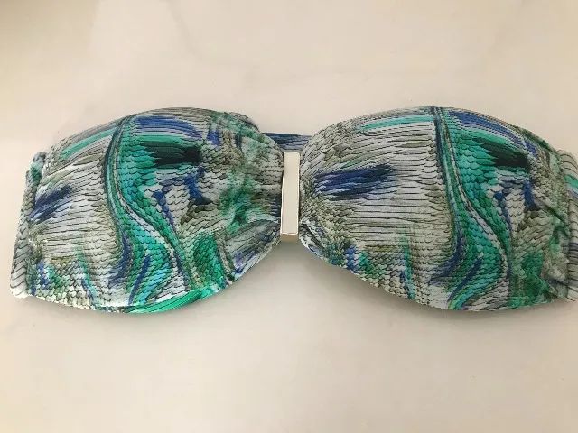 Biquíni Azul e Verde Tomara Que Caia da Marca La Playa - Foto 4