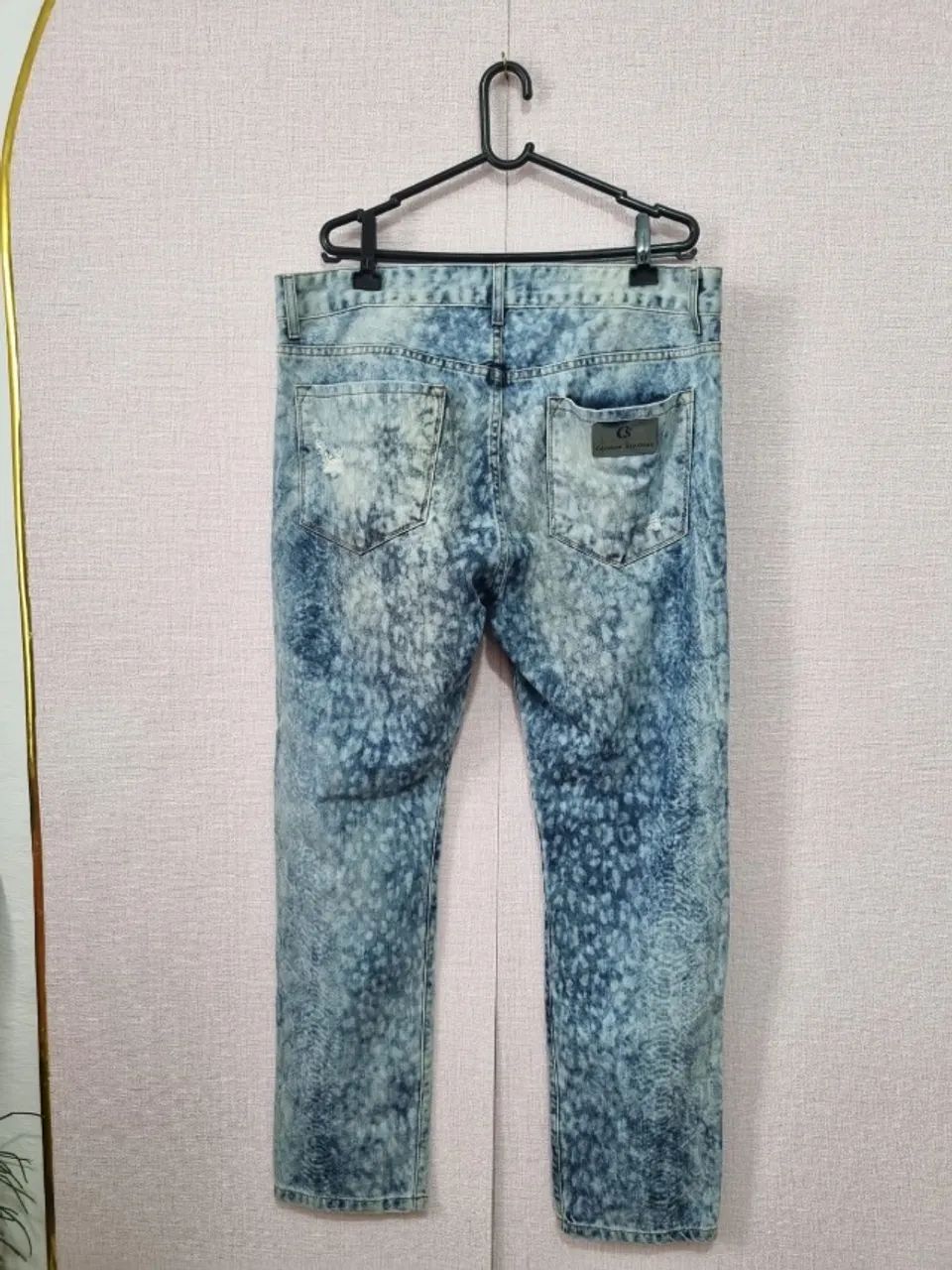 calça jeans carmen steffens destroyed - Foto 2