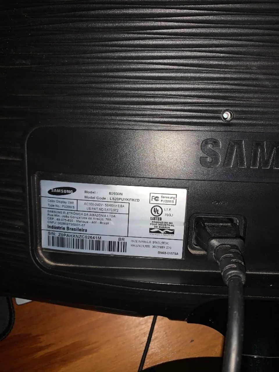Monitor Samsung/20?P - Foto 3