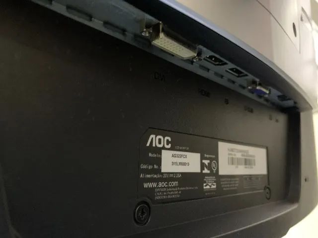 Monitor AOC Agon 32 Polegadas Curvo LED Gamer - Impecável - Foto 5